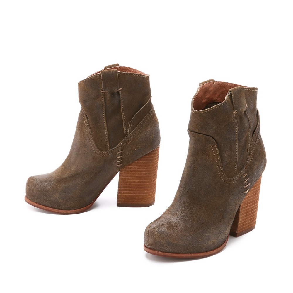 Jeffrey Campbell Showdown Suede Western Boot